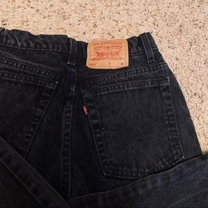 Vintage Levi’s 512 black